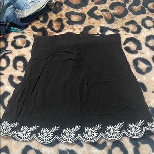Small black skirt